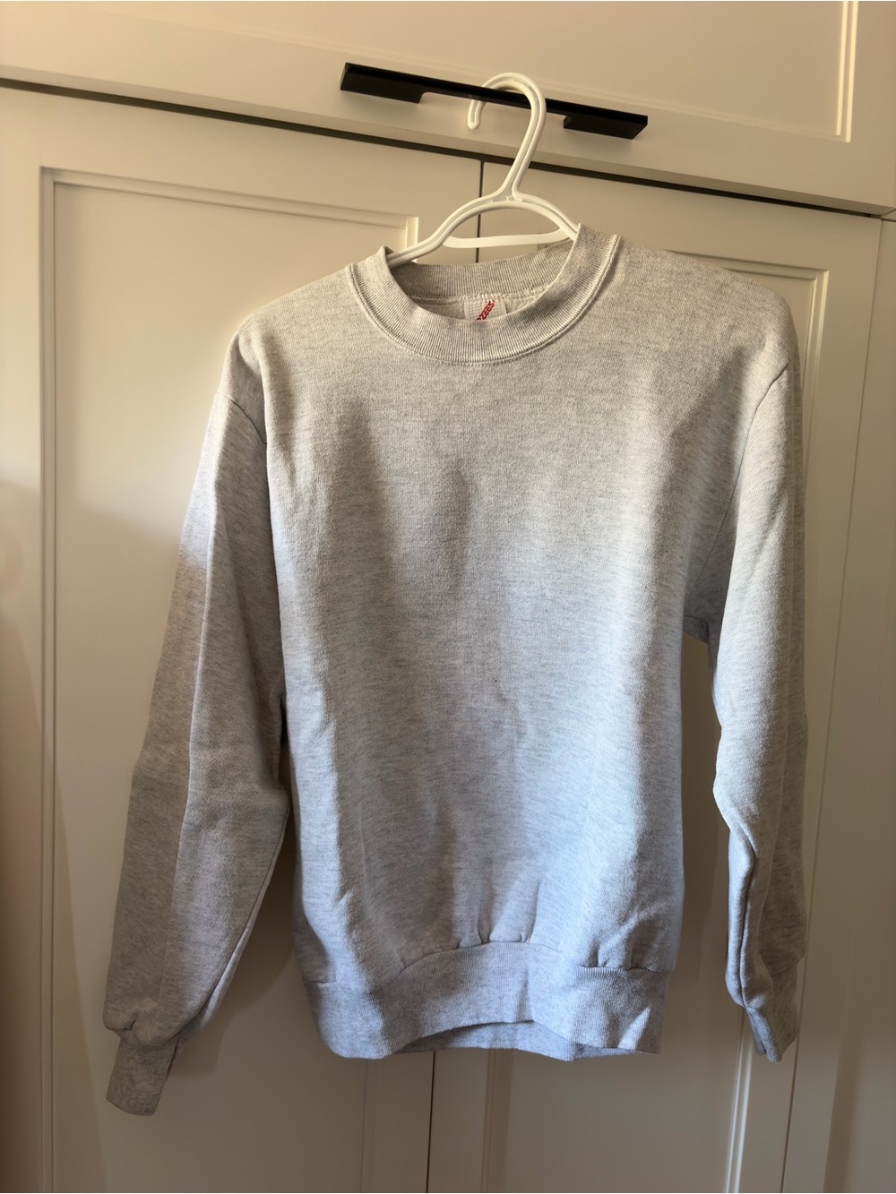 Jerzees Light Gray Crewneck Sweatshirt